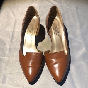 Vintage Heels Pumps Spanish Leather 80s era by Sergio Zelcer Size 6.5
